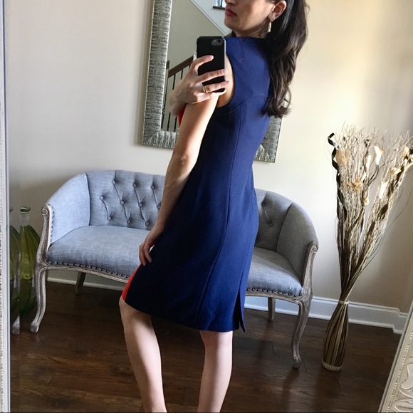 Tahari Colorblock Dress NWT - Picture 3 of 8